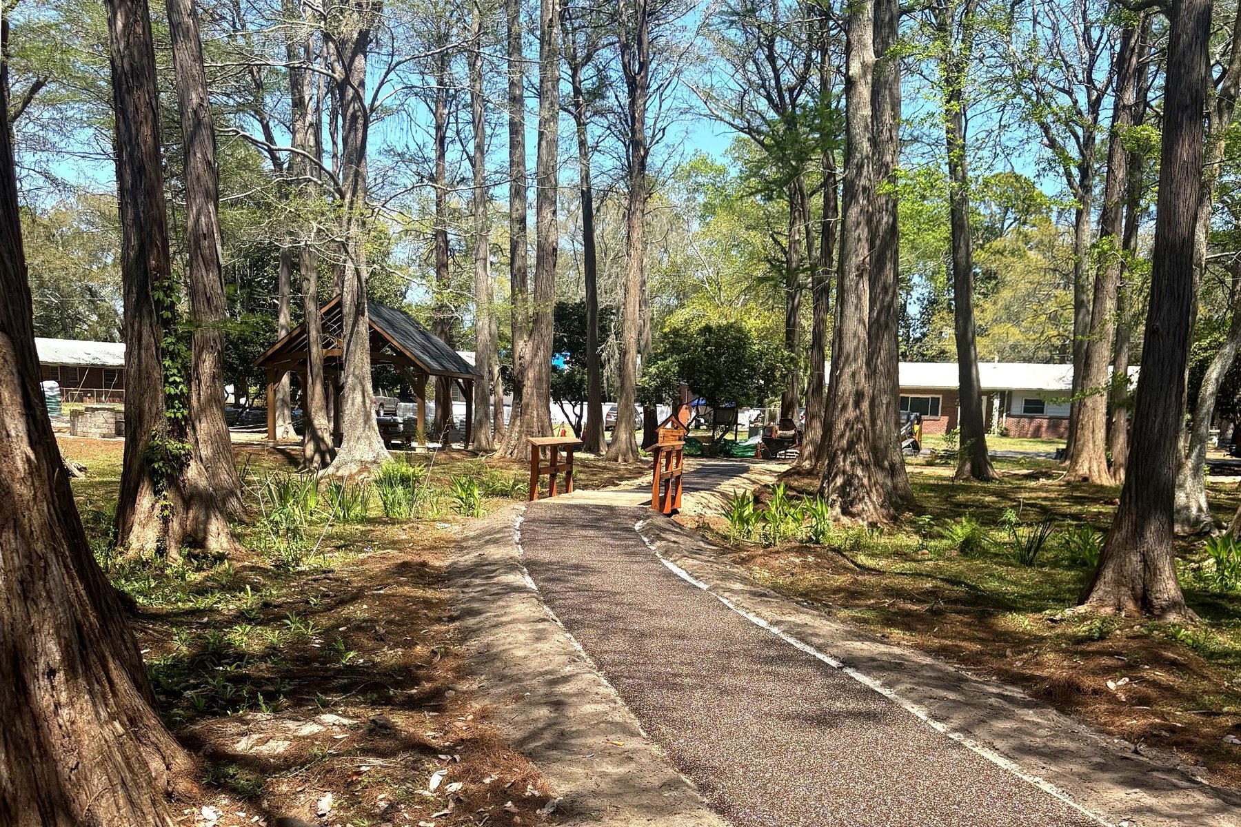 Flexus AP-200 installed — Mary Esther Azalea Trail, City of Mary Esther, FL
